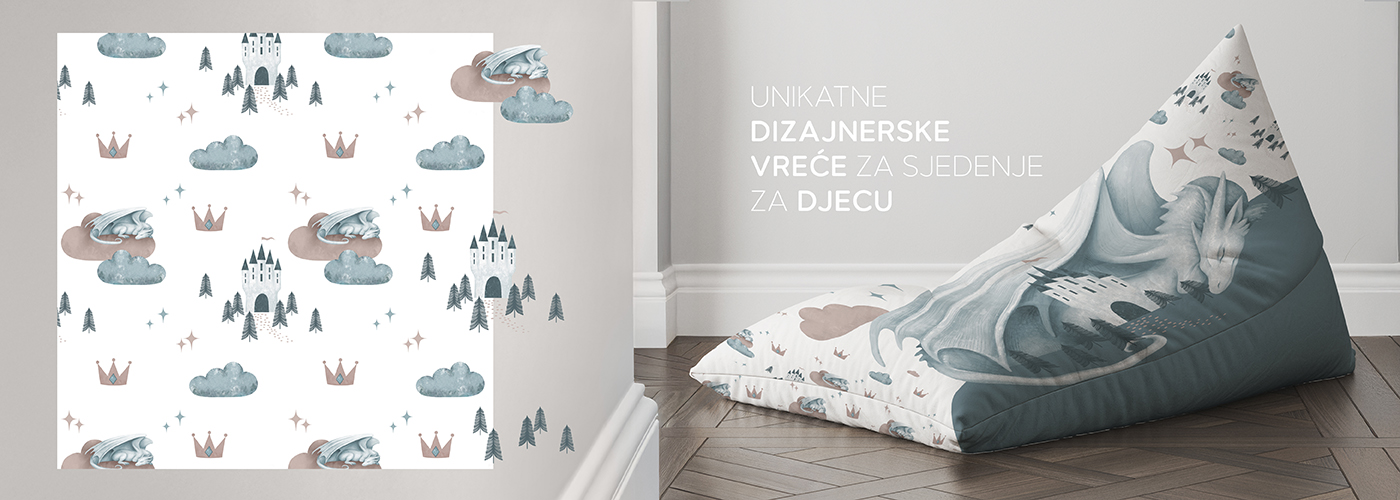 LittleSari dječje vreće za sjedenje