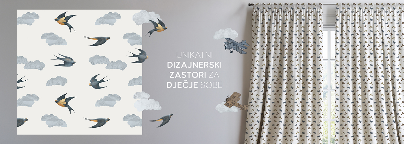 LittleSari tkanine za zastore - zavjese